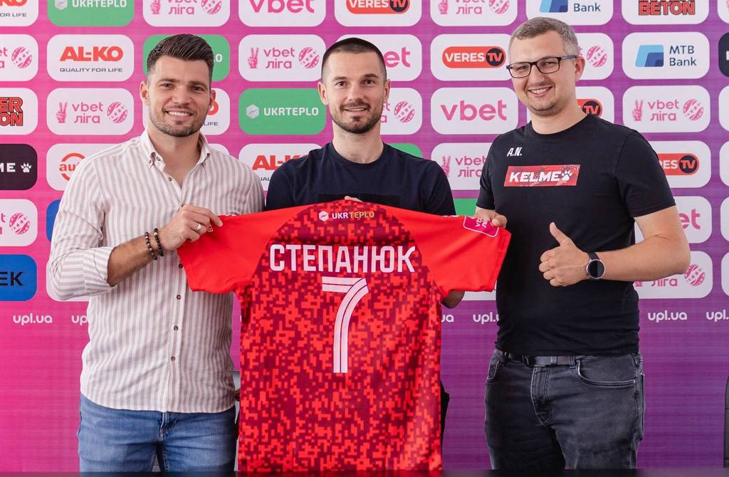 Ви зараз переглядаєте Верес підписав нападника Степанюка – Чемпіонат України