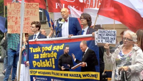“Не наша війна”: у Польщі відбувся антиукраїнський мітинг (фото)