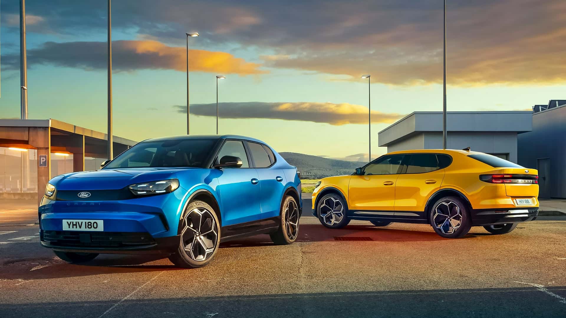 Ви зараз переглядаєте З дивним типом кузова: електричний кросовер Ford Capri показали офіційно