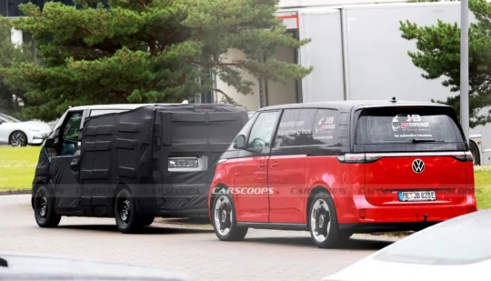 Електричний фургон Kia PV5 помітили під час випробувань