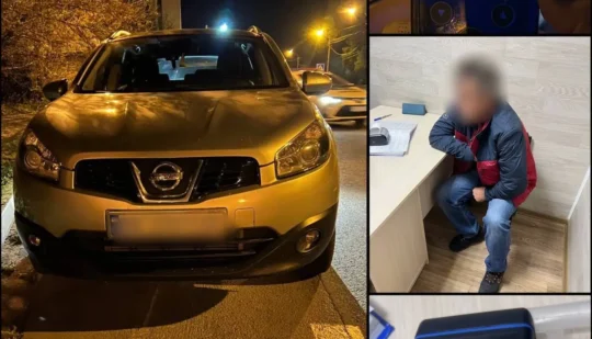 Військовий викликав поліцію на п’яного водія Nissan